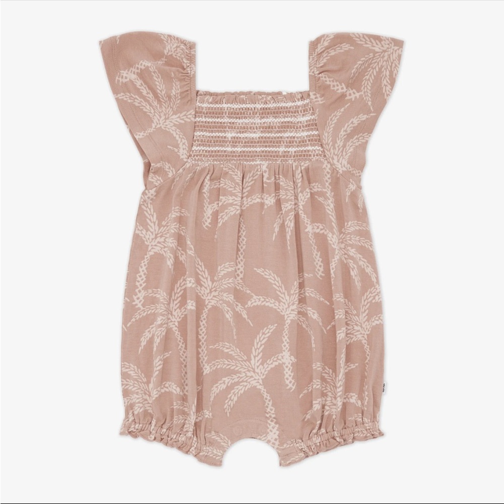 Little Sleepies Palm Print One Piece - Tan